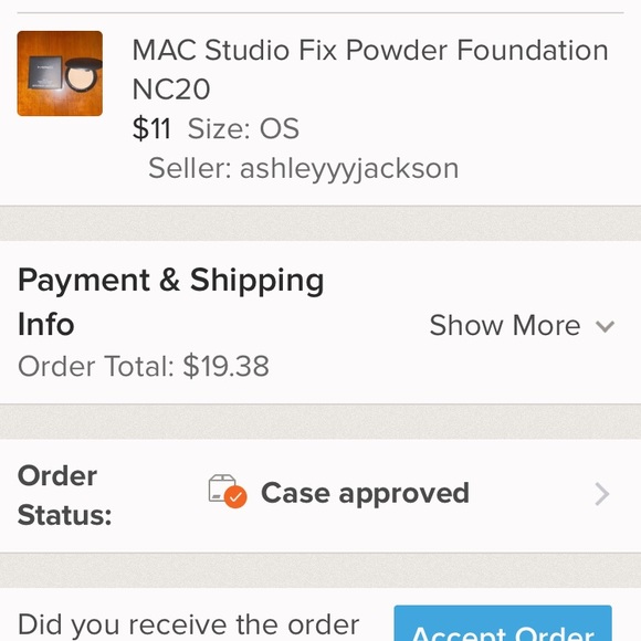 MAC Cosmetics Other - Do not buy MAC from Posher ashleyyyjackson—Share!